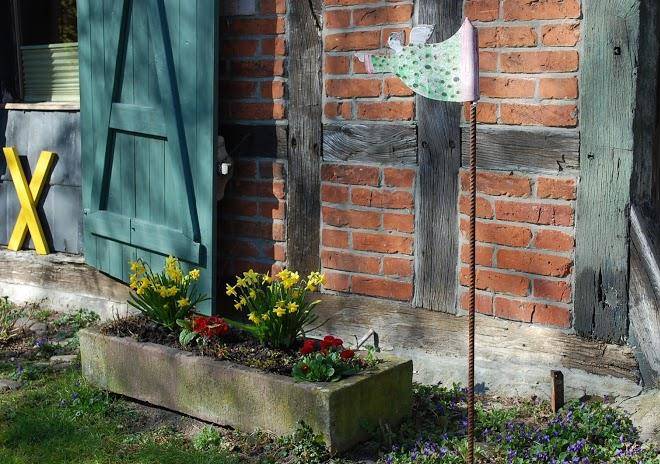 Weidenbaum & wildhecke
