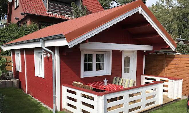 Blockbohlenhaus plau am see