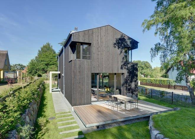 Haus wieckin modernes ferienhaus auf dem dars an der ostsee