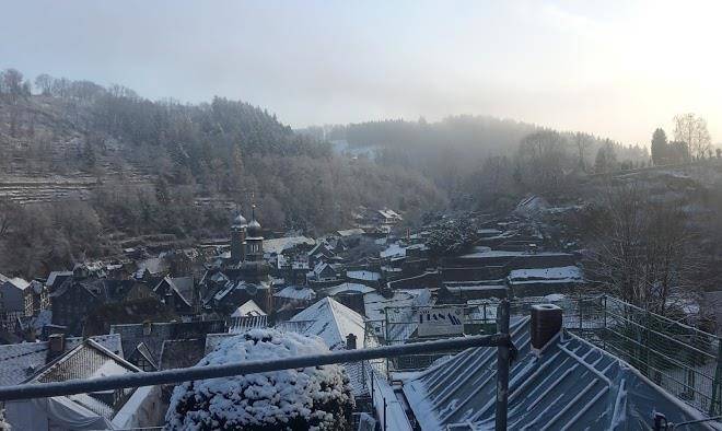 Auf dem schloss monschau