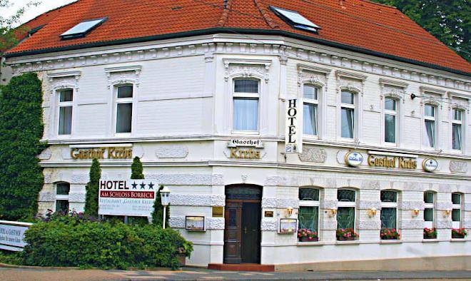 Hotel am schloss borbeck restaurant gasthof krebs