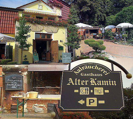 Gasthaus pension alter kamin