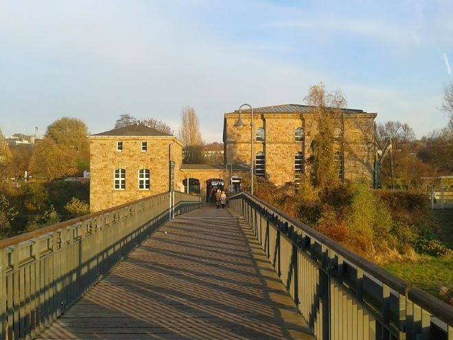 Altes krupphaus auf der heimaterde