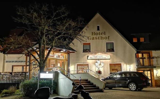 Hotel steakhaus schwarze