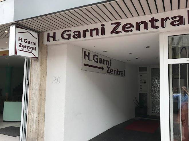 Hotel garni zentral zimmervermietung