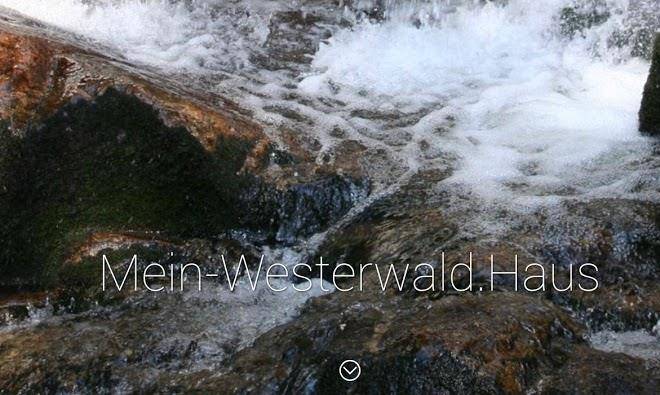 Mein westerwald haus