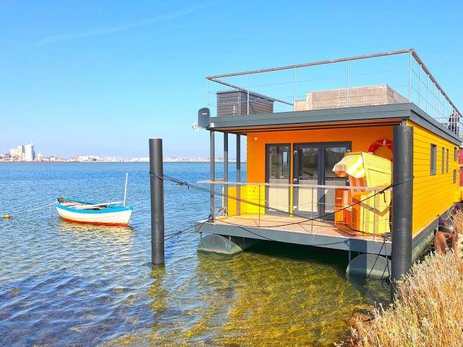 Strand hausboot swantje