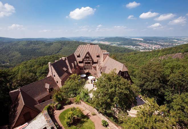 Romantik hotel auf der wartburg