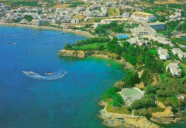Agia pelagia holiday resort on crete