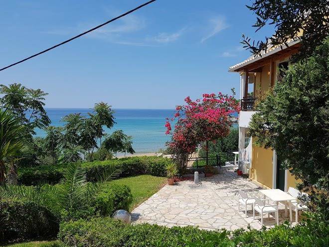Menigos resort glyfada beach corfu