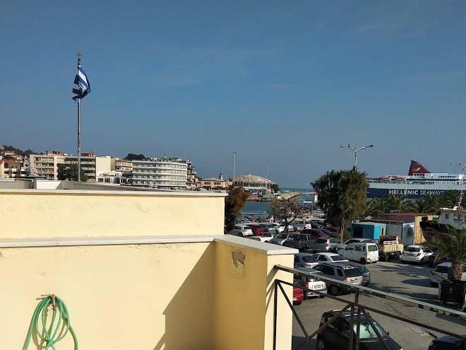 Mytilini harbour watch