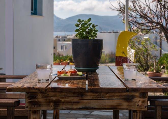 Wood and stone milos