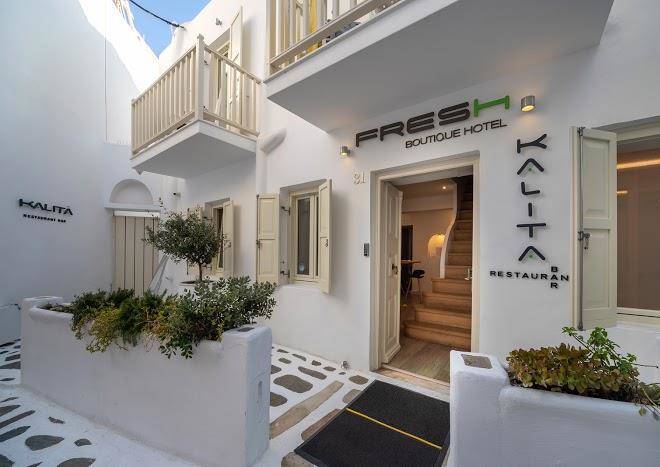 Fresh boutique hotel mykonos