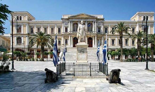 Hotel horizon blue syros