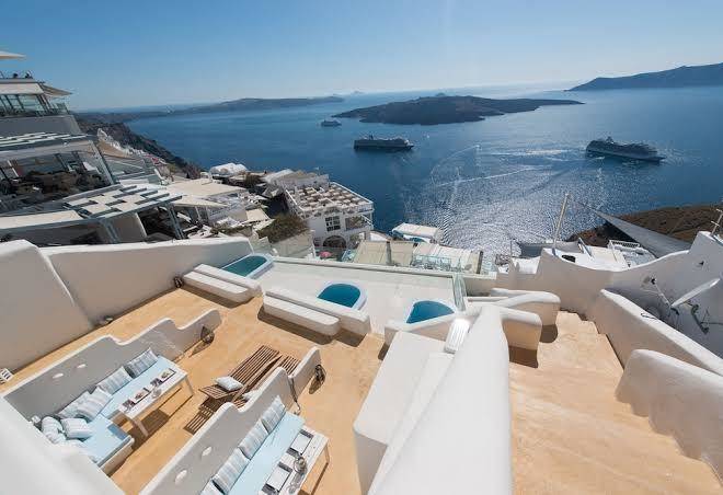 On the cliff suites