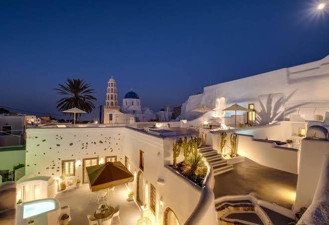 Radiant santorini