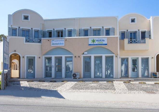 Santorini med homes