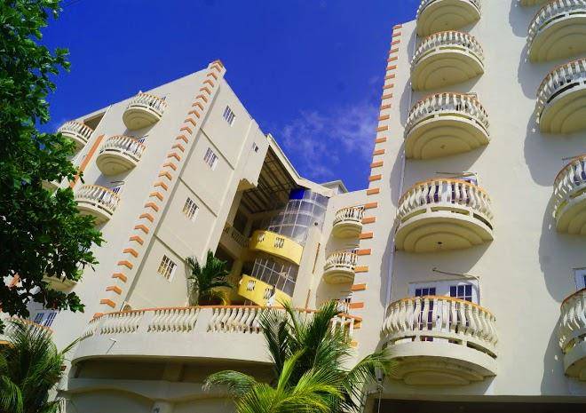 Hotel art deco beach