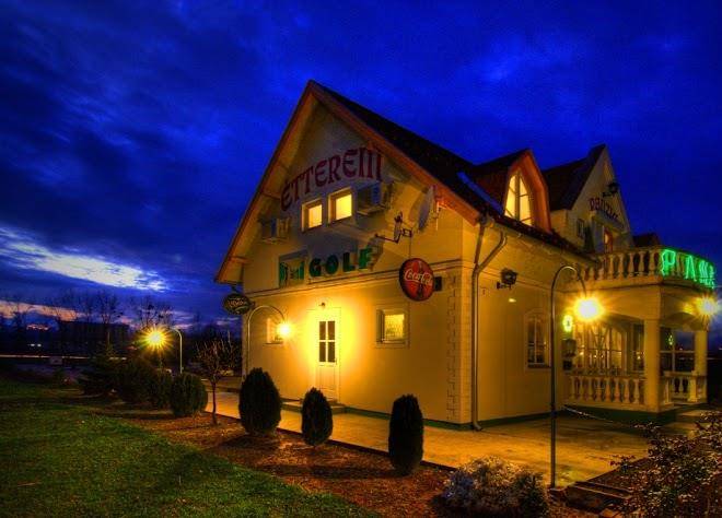 Golf hotel and restaurant