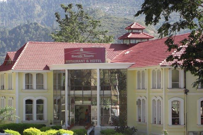 Riverside resort