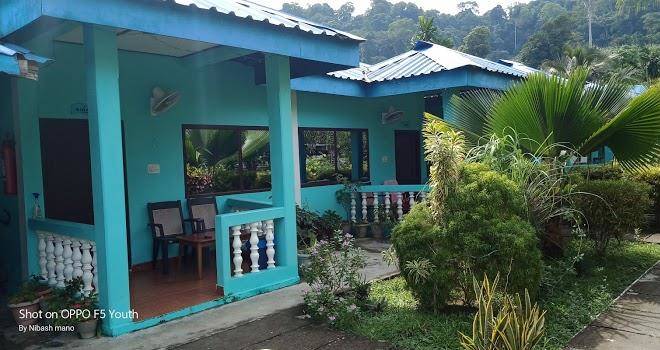 The ocean blue resort