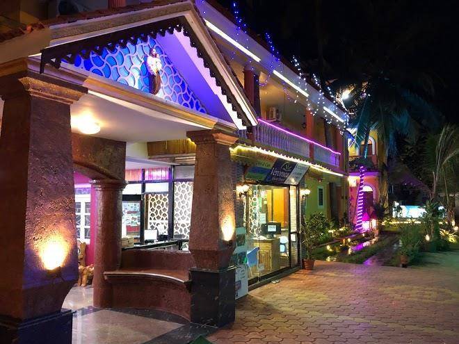 Veronica resort by the sea calangute beach