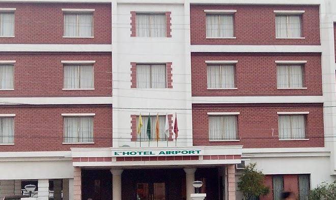 The hotel airport