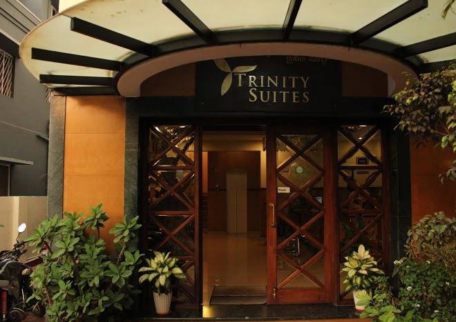 Trinity suites budget hotel bangalore near mg road