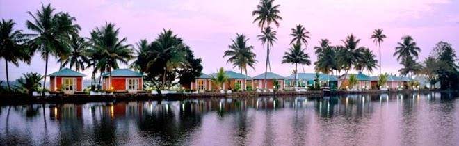 Riverine backwater resort