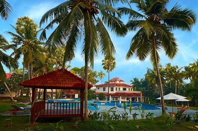 Estuary sarovar portico poovar island
