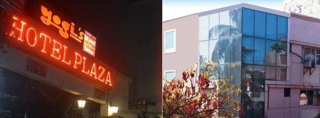 The hotel plaza