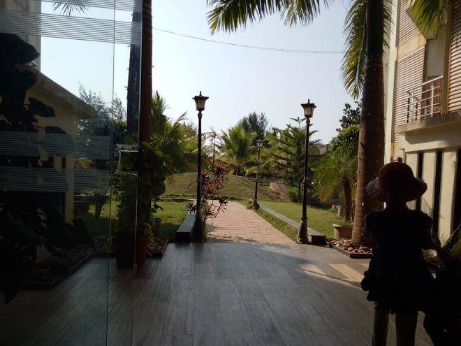 Blue water resort