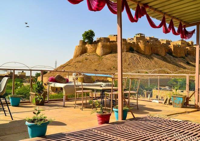 The fort side jaisalmer