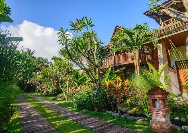 Keramas sacred river