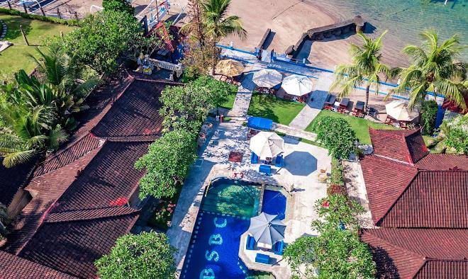 Bali seascape beach club