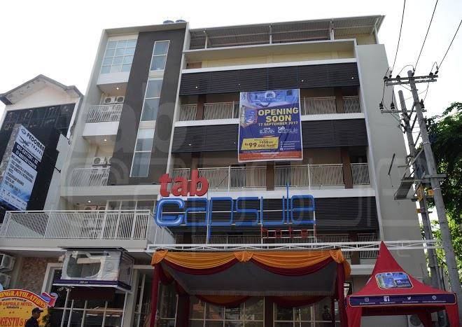 Tab capsule hotel kayoon surabaya