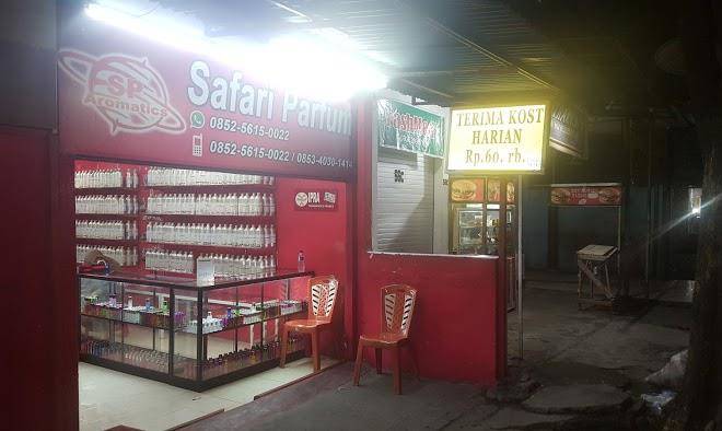 Rumah kost harian 60ribu malam