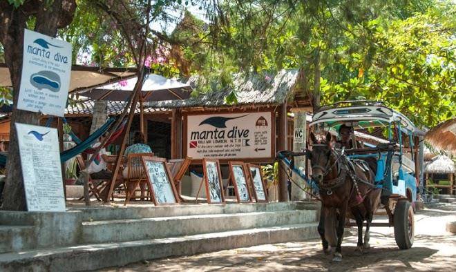 Manta dive resort gili air