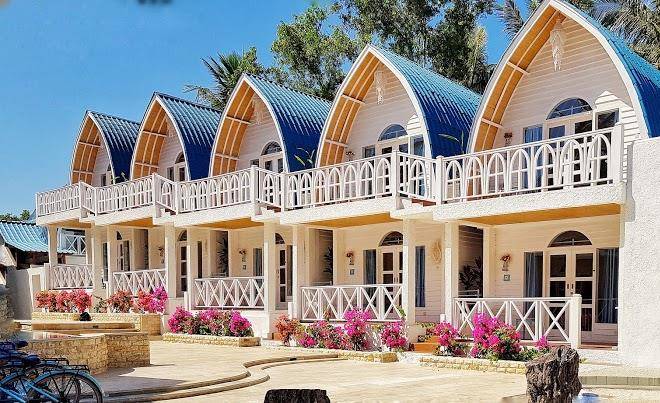 Santorini beach resort