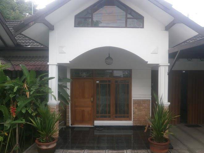 White bungalow