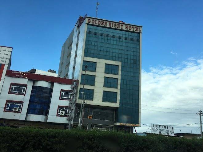 Golden night hotel