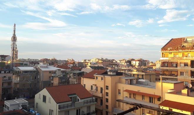 Sea city & the sun