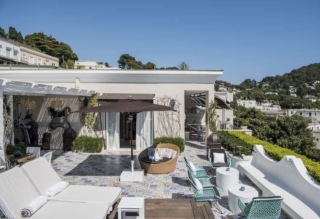 Capri tiberio palace