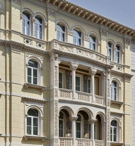 The modernist hotel Trieste