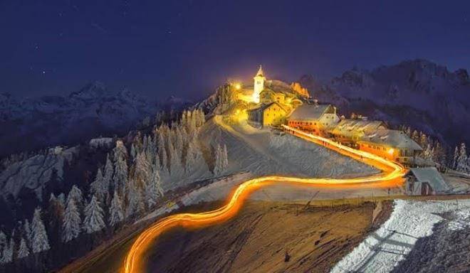 La luna delle montagne