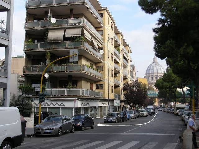 Beside the vatican