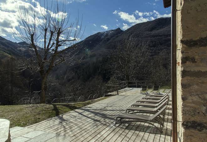 Mountain lodge maso zambo sopra il lago di como