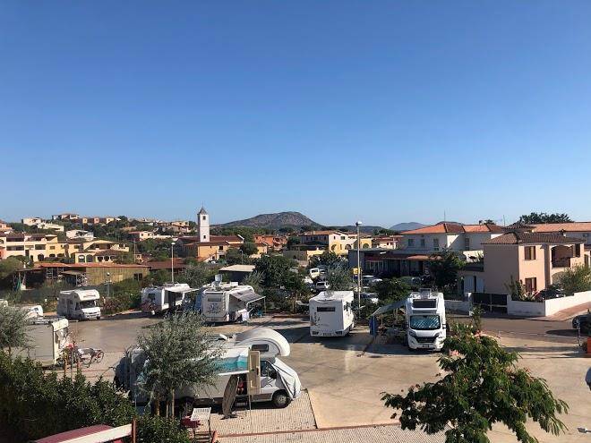 Area sosta porto san paolo
