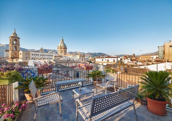 La terrazza sul centro