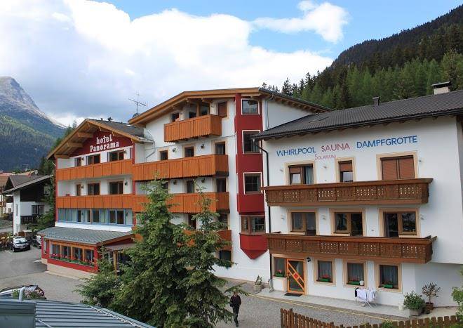 Alpen hotel panorama
